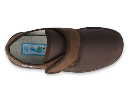 Buty-męskie-na-haluksy-zapinane-na-rzep