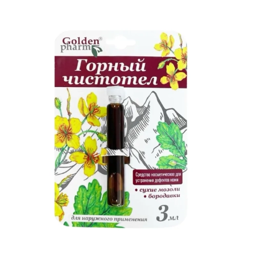 Przejdź do produktu Glistnik górski ekstrakt 3 ml