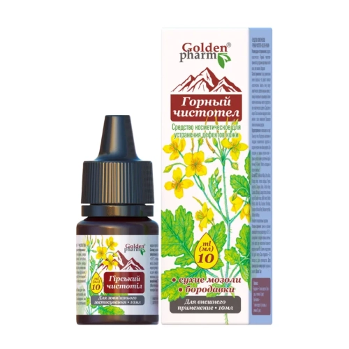 Przejdź do produktu Glistnik górski ekstrakt 10 ml