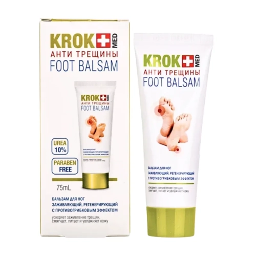 Przejdź do produktu Balsam do stóp z mocznikiem na pęknięcia i grzybicę 75 ml