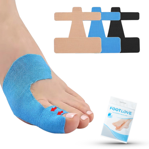 Przejdź do produktu Taśma TAPE plaster korekcyjny na haluksy zestaw (3szt) N104 
