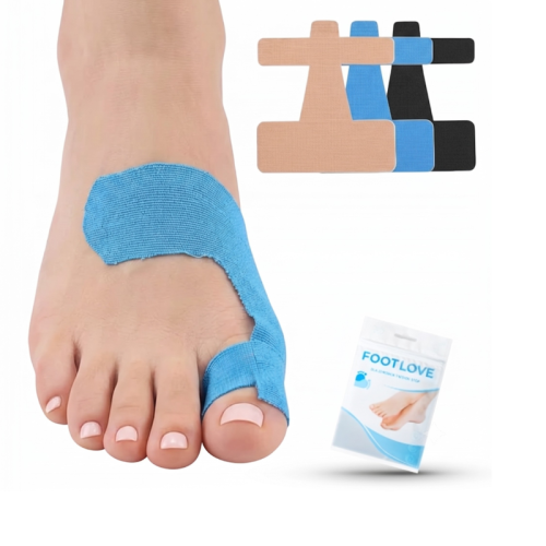Przejdź do produktu Taśma TAPE plaster korekcyjny na haluksy zestaw (3szt) N104 