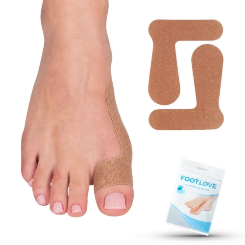 Przejdź do produktu Tejpy tape plaster na haluks i palce – ochronny przeciw otarciom (2 sztuki) N134 