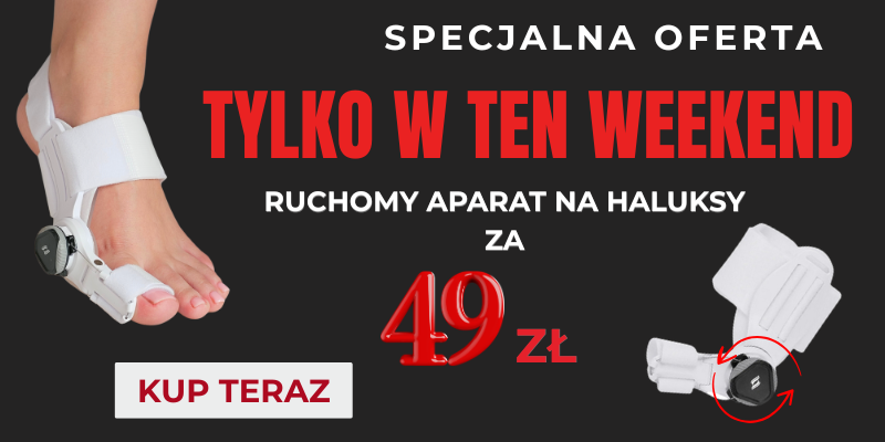 ruchomy aparat na haluksy 