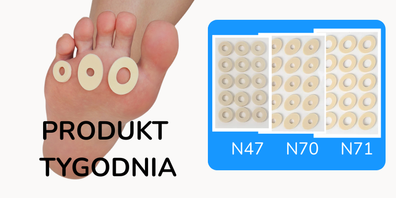 piankowe plastry odciski modzele otarcia