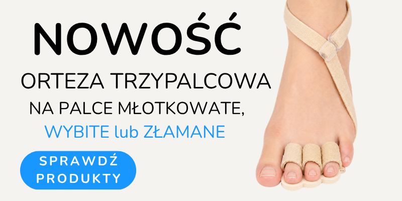 orteza na wybite palce