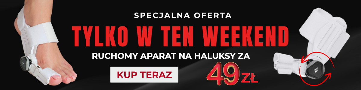 Aparat na haluksy Marcin